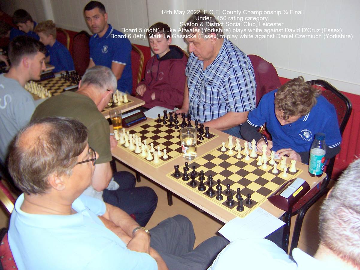 A group of people playing chess

Description automatically generated