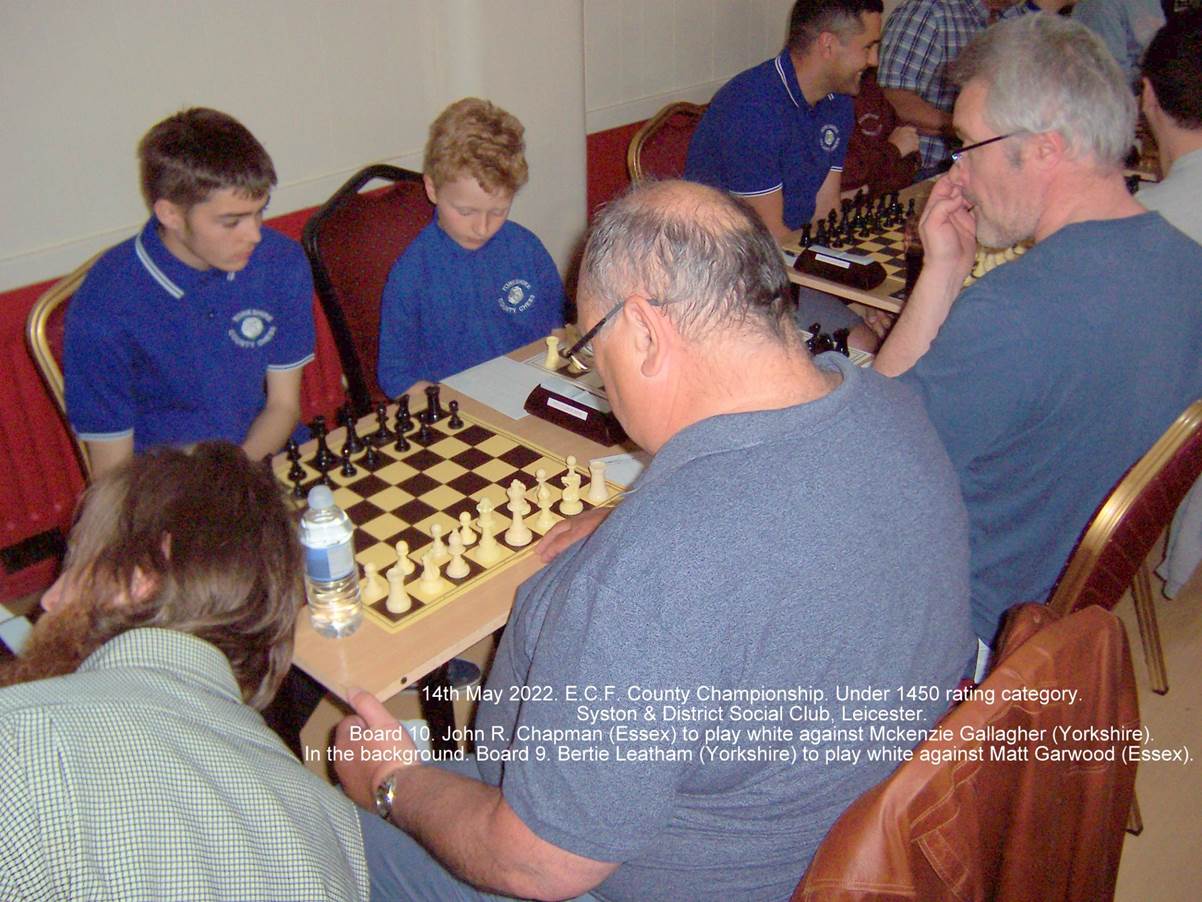 A group of people playing chess

Description automatically generated